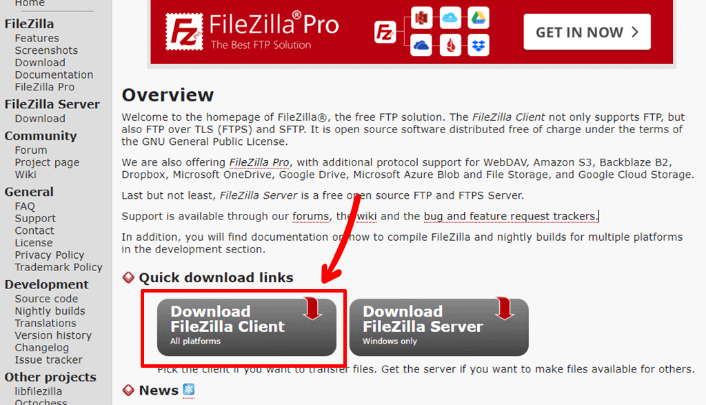 FileZilla 01