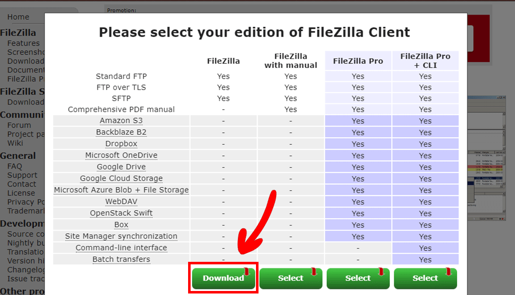 FileZilla 03