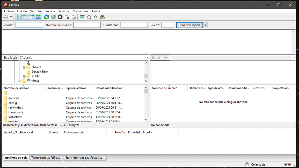 FileZilla 09